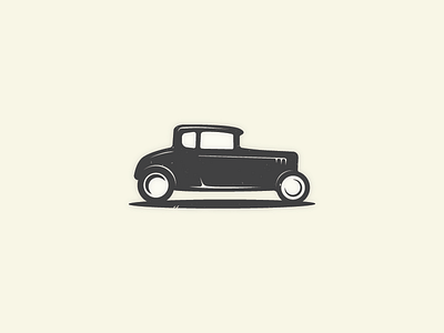 Auto Image Reconditioning Logo auto car coupe design follow me hot rod logo old service simple vintage wheel