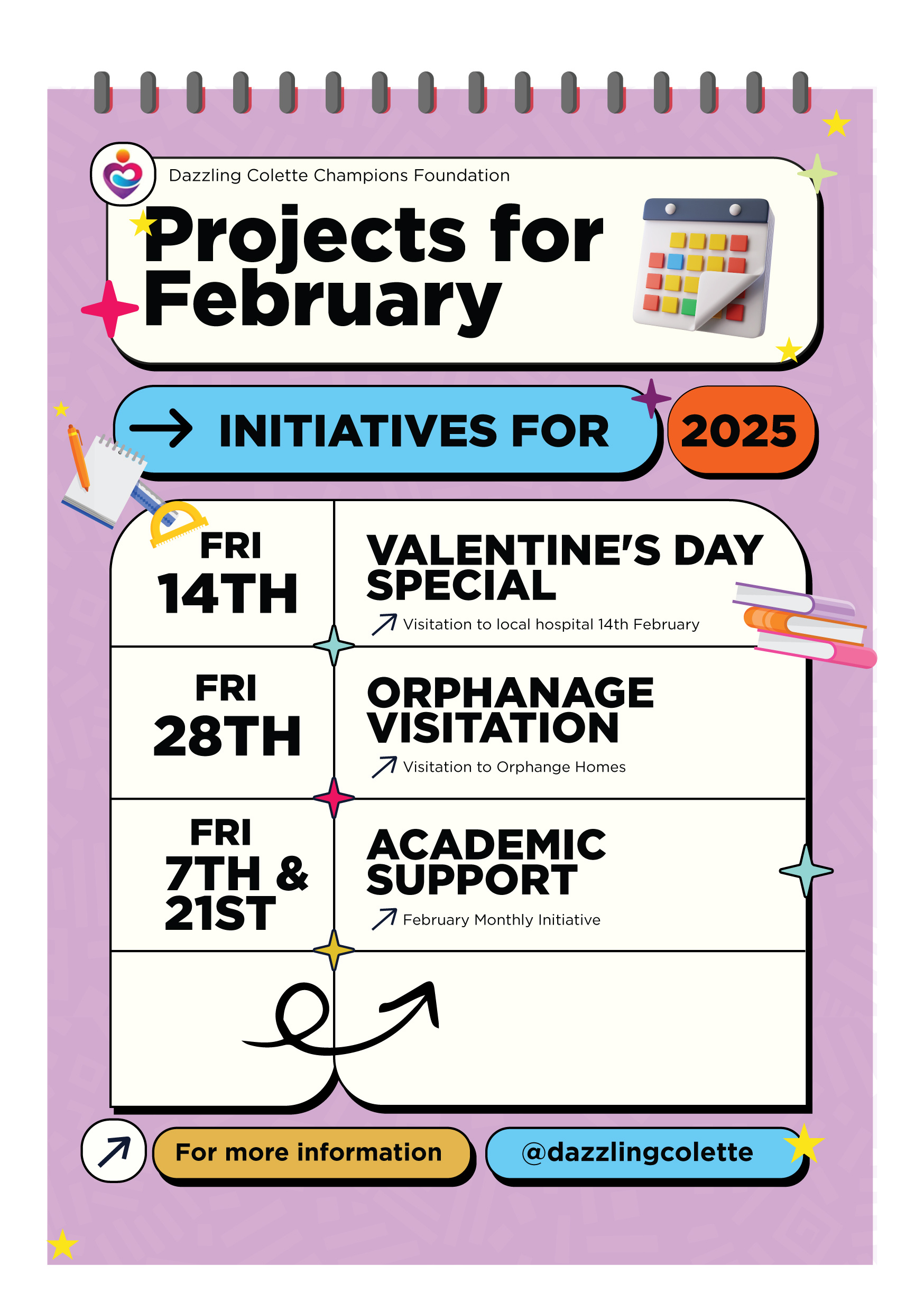 Dazzling Colette Project Catalog branding design graphic design illustration planning typography vector