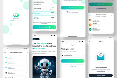 Revolutionize Communication with AI Chatbots🤖📱 3d animation branding graphic design logo motion graphics ui