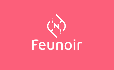 Feunoir E Commerce store Logo Design 3d branding design graphic design illustration logo typography ui vector web