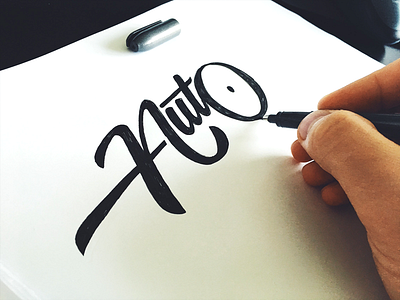 Auto auto cars flow fun lettering logo script smart type wheel