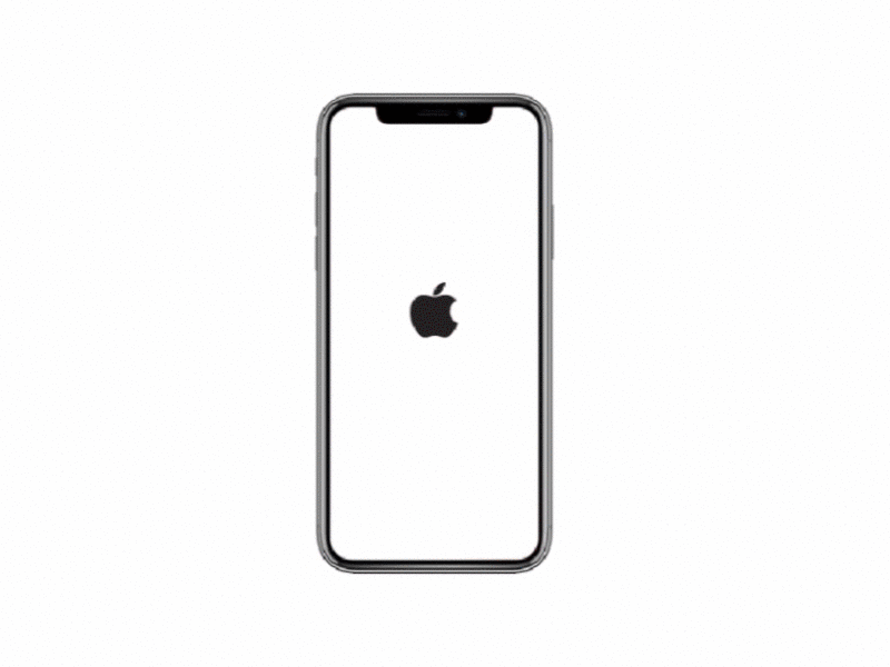 Hello iphone X animation gif interface ios iphone menu mobile mockup todo ui x