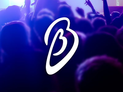 BB production brand branding calligraphy handlettering logo logotype music production typo typography