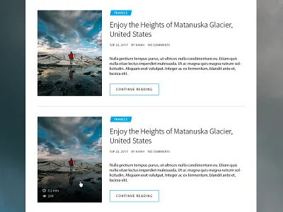 Blog Post List Style blog blog post list style magazine post wordpress