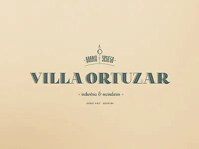 Neighborhood Porteños barrios calligraphy font handlettering lettering logo neighborhood type typography vectors