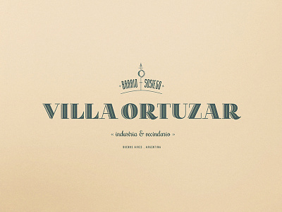 Neighborhood Porteños barrios calligraphy font handlettering lettering logo neighborhood type typography vectors