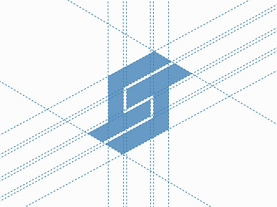 S Grid abstract apparel bodybuilding branding clothing fitness identity minimal modern tech technology