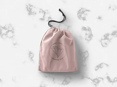 Brand Identity / Manuela Marchetti brand design diamond gold graphic identity jewelry logo