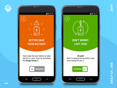 On/Off Switch | #dailyui #015 015 dailyui illustrator message mobile off on switch