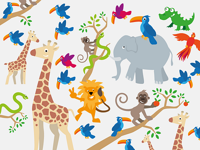 Tiere animal jungle