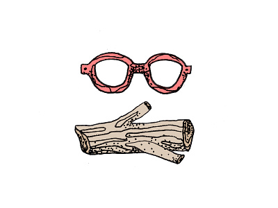 Log Lady digital painting illustration log lady micron pen photoshop twin peaks