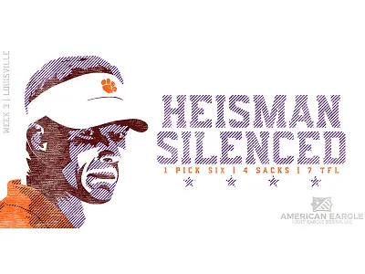 Week 3 Review - Coach Venables clemson football illustration sports sports design sports illustration