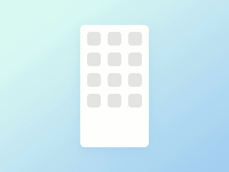 Day 005: App icon (sort of) 005 animation dailyui homescreen icon principle