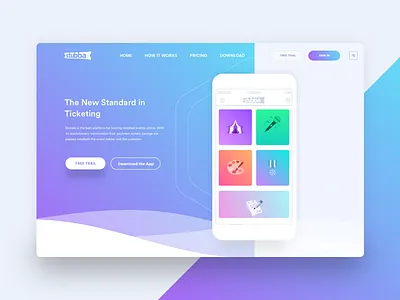 Stubba Landing page bitcoin homepage icons illustrations interface landing page ui ux webdesign wesite