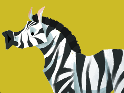 Zebras (Character design) animal character design illustration progress sketch wip zebra