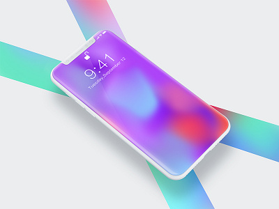 Iphone X gradient iphonex