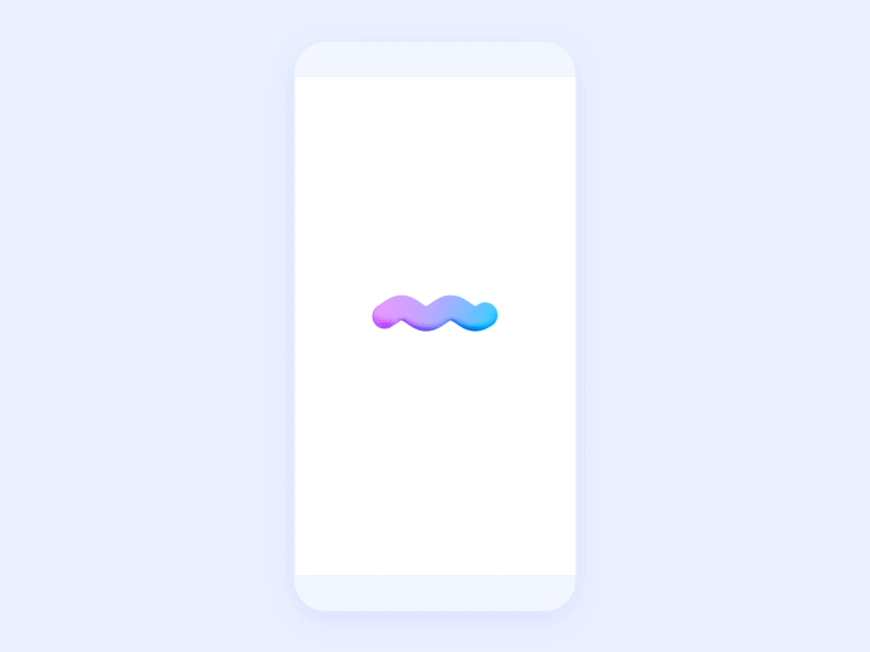 Loading animation screen :) animation app design interaction interface iphonex loading loading animation loading screen motion purple ui ux worm