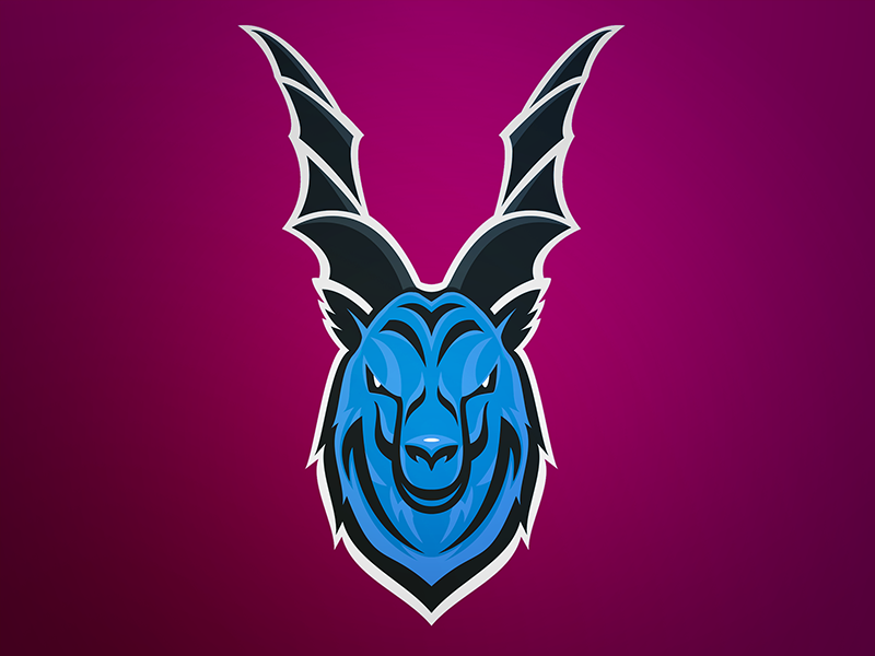 Example of Markhor Mascot (Capra falconeri)