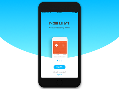 Now UI Kit ui kit