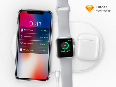 Free iPhone X Mockup (NEW) download free iphone iphone x mockup photoshop presentation psd sketch ui vector