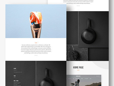 Gessato Magazine Redesign - Behance Project Preview architecture blog fashion freelance furniture interaction interior interior design magazine photo style ui ux web website