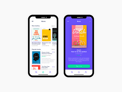 Book app app application behance digitaldesign dribbble interface mobile ui userinterface ux webdesigner