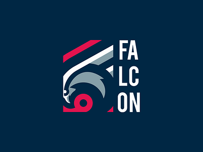 Falcon bird branding eagle falcon logo mark project sport