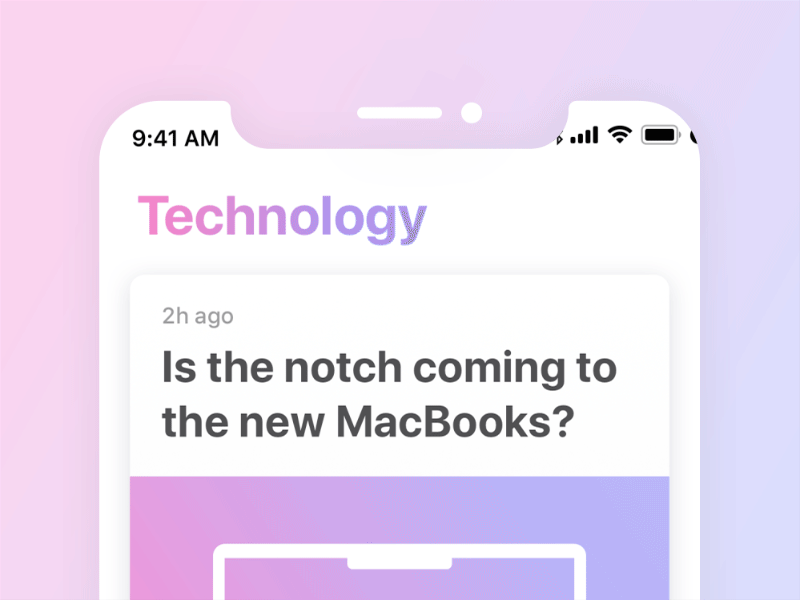 iPhone X status bar courage iphone x status bar