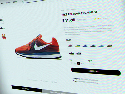 web interface draft #42 design e commerce template themeforest web
