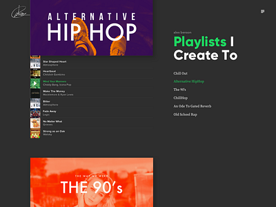 Design Jams 90s hip hop hiphop music playlist portfolio spotify