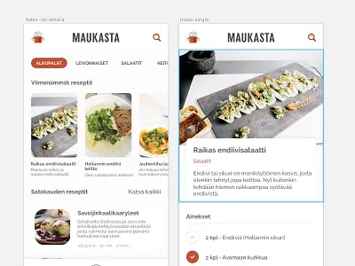 WIP Maukasta my personal food blog blog cooking food kitchen mobile