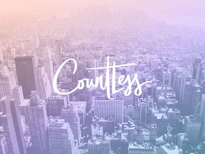 Countless Logo branding ipad lettering logo logotype