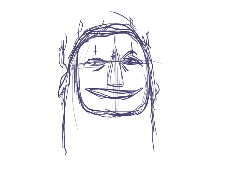 Morph Sketch animation bird face frame by frame loop morph morphing morphing head photoshop shapeshifter shapeshifting sketch