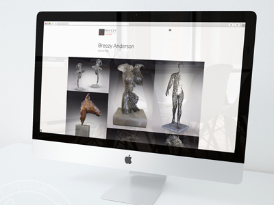 Katemillerdesign Breezyanderson Web custom design development website wordpress