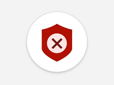 Not Protected - Trend Micro support My Product page flat icon ios shield support trend micro web web design
