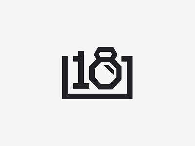 18 Photography 18 brand camera emblem logo mark minimal photo photography