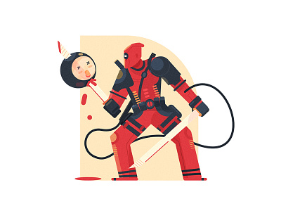 Deadpool 插画、ui