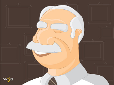 Dana Dad 2d art character design dad designer flat game illustration