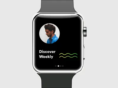 Spotify discover weekly for apple watch apple applewatch discoverweekly spotify ui watchos watchux