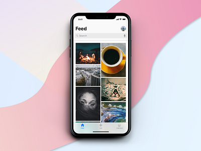 Savee Concept App Design add app concept design feed home ios iphone iphone x save savee ui