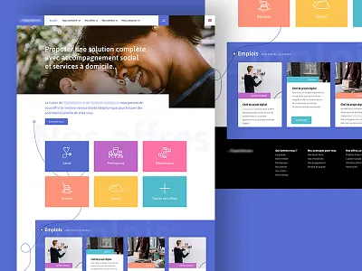 Insurance Homepage homepage insurance jobboard pictograms solid