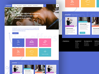Insurance Homepage homepage insurance jobboard pictograms solid