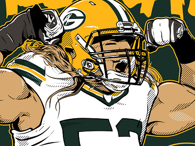 Clay Matthews III clay matthews football green bay packers nfl