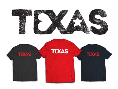 Heart of Texas art design heart lettering star texas tshirt type