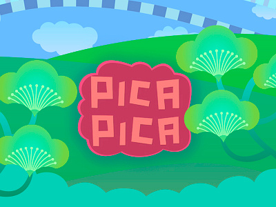 Pica Pica Brand Identity brand colorful illustration kids playful