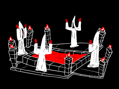 Abhoth abhoth animation apostle cohzach darkness dead end city priest worship zach cohen