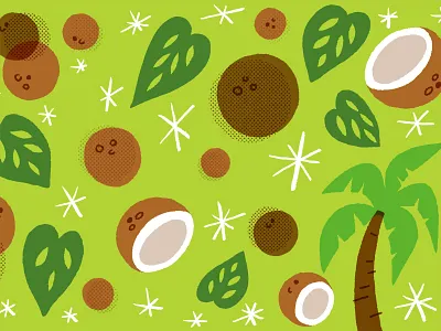 Haw River Ales beer labels beer labels brewery coconut hand lettering haw river ales illustration local manly north carolina pattern saxapahaw tropical