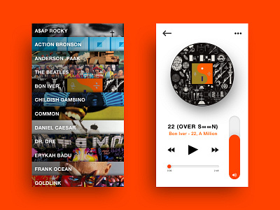 Music Player dailyui dailyui009 dailyui9 ipod mp3 music music player song