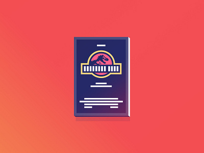 ▌▌▌▌▌▌▌▌ ▌▌▌▌ frame jurassic park minimalist movies poster