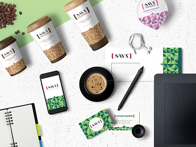 Savá Branding Pt.8 brand branding coffee design flat food logo packaging restaurant shop stationary type